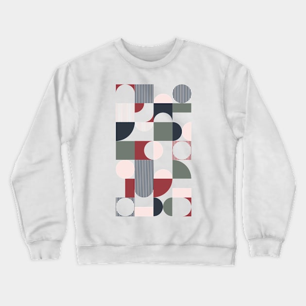 Block Print Winter 2021 Crewneck Sweatshirt by MickeyEdwards